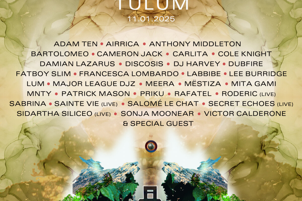 Damian Lazarus Announces Day Zero Tulum Lineup ft. Fatboy Slim, DJ Harvey, Dubfire, Victor Calderone, Carlita, Adam Ten 