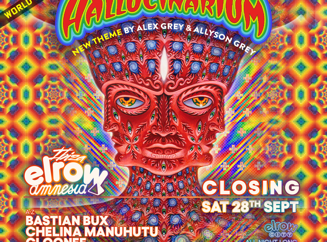 el row Announce New Concept 'Hallucinarium' Premiering At Amnesia Ibiza (9/28) In Collaboration w/ Alex & Allyson Grey