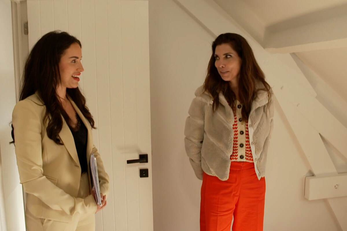 Saartje Vandendriessche, Iante Tavernier, Jo Hens en Liandra Sadzo schakelen de hulp van Huizenjagers in bij zoektocht naar nieuwe woning
