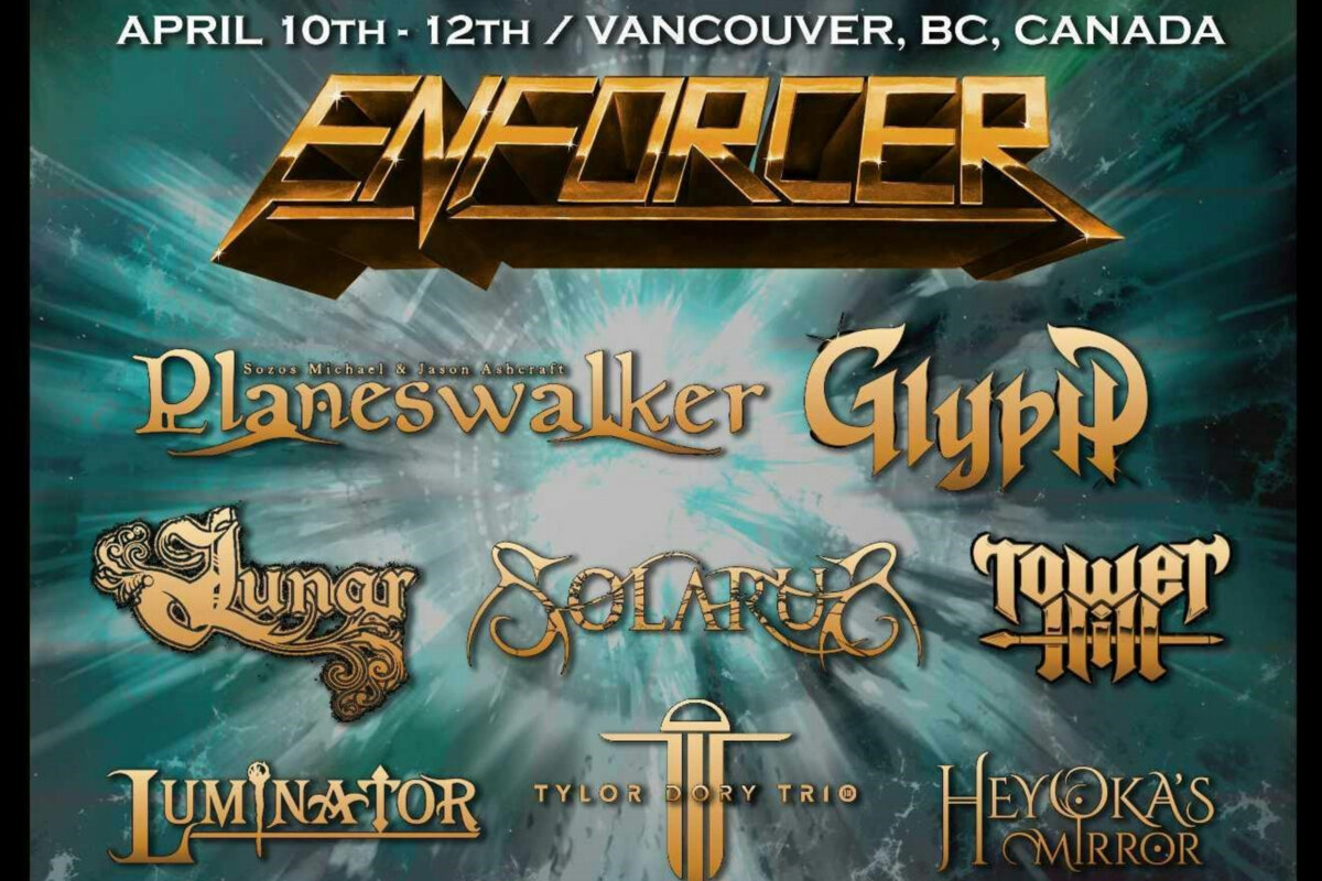 Hyperspace Metal Fest Lineup Enforcer  Planeswalker , Glyph  along with Lunar, Solarus, Tower Hill, Luminator, Tylor Dory Trio, Heyoka's Mirror 