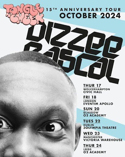 Dizzee Rascal- 'Tongue N' Cheek' 15th Anniversary Shows | Tickets On Sale Today