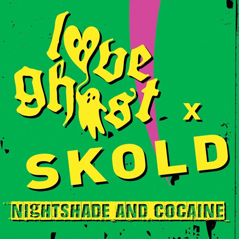 Love Ghost X Skold: 'Nightshade And Cocaine' - new single by collaboration between genre-bending US rock band and Swedish industrial legend out 28.08.24 on Metropolis Records 