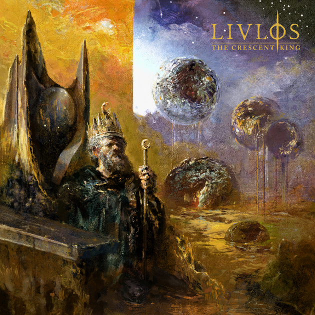 Danish melodic death metal leaders LIVLØS share third single and video 'Orbit Weaver' from new album 'The Crescent King'