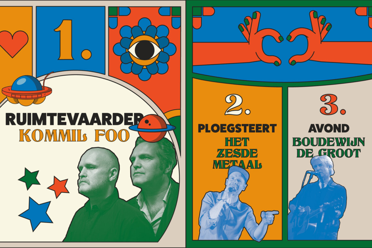 ‘Ruimtevaarder’ van Kommil Foo scoort opnieuw eerste plaats in Radio 1 Lage Landenlijst