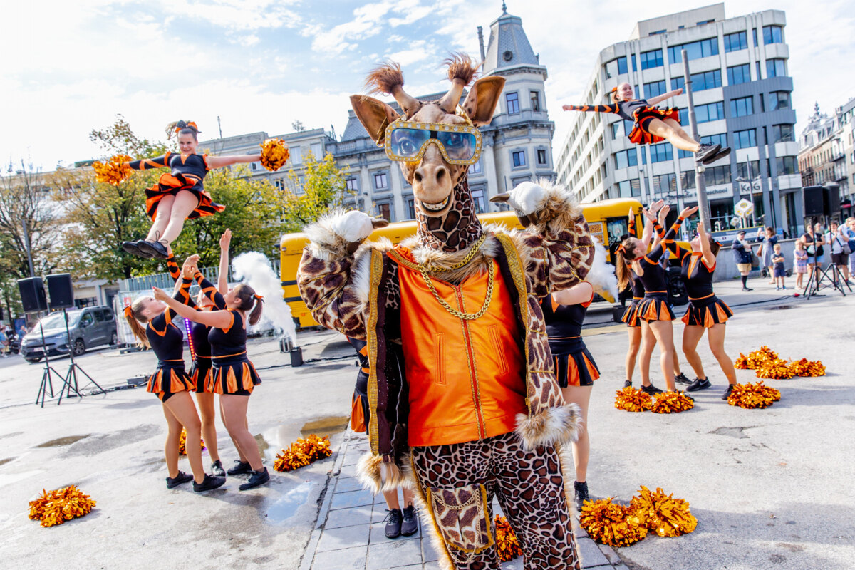 De king van urban coolness: scoort Giraf ook in The Masked Singer?