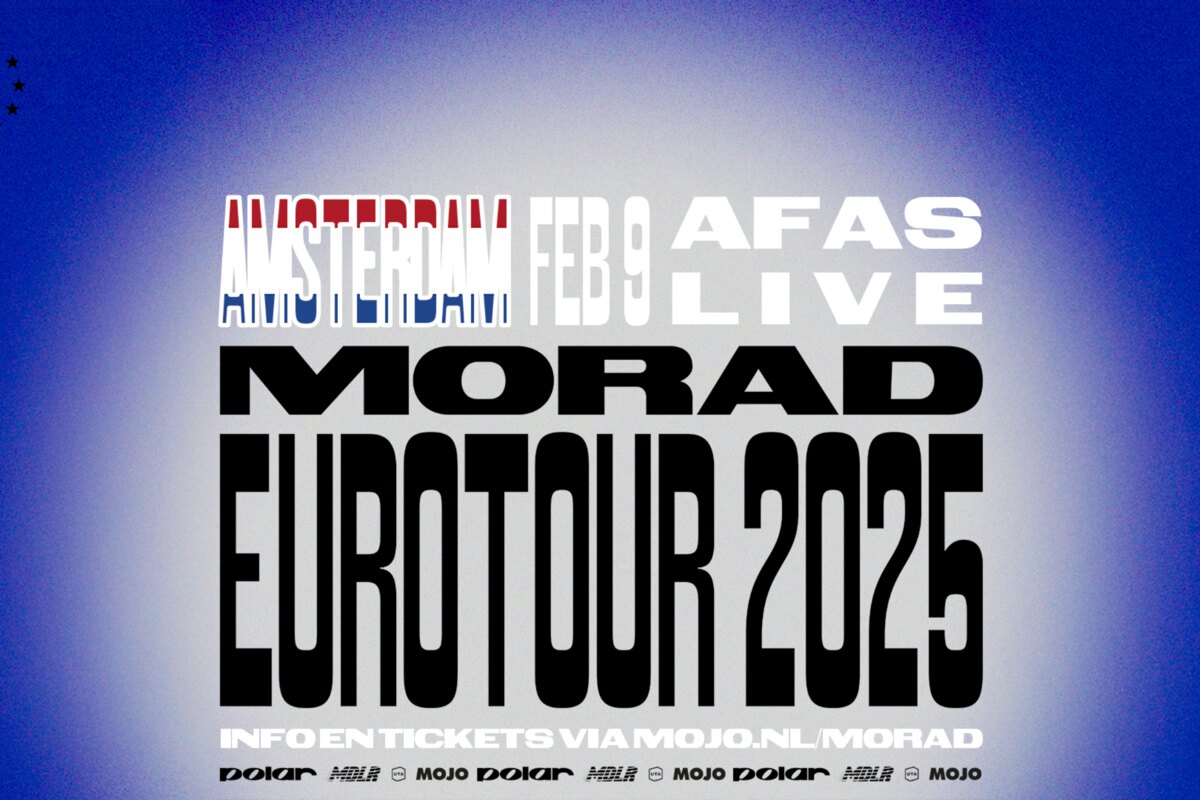 Morad naar AFAS Live op zondag 9 februari tijdens 'Euro Tour 2025'