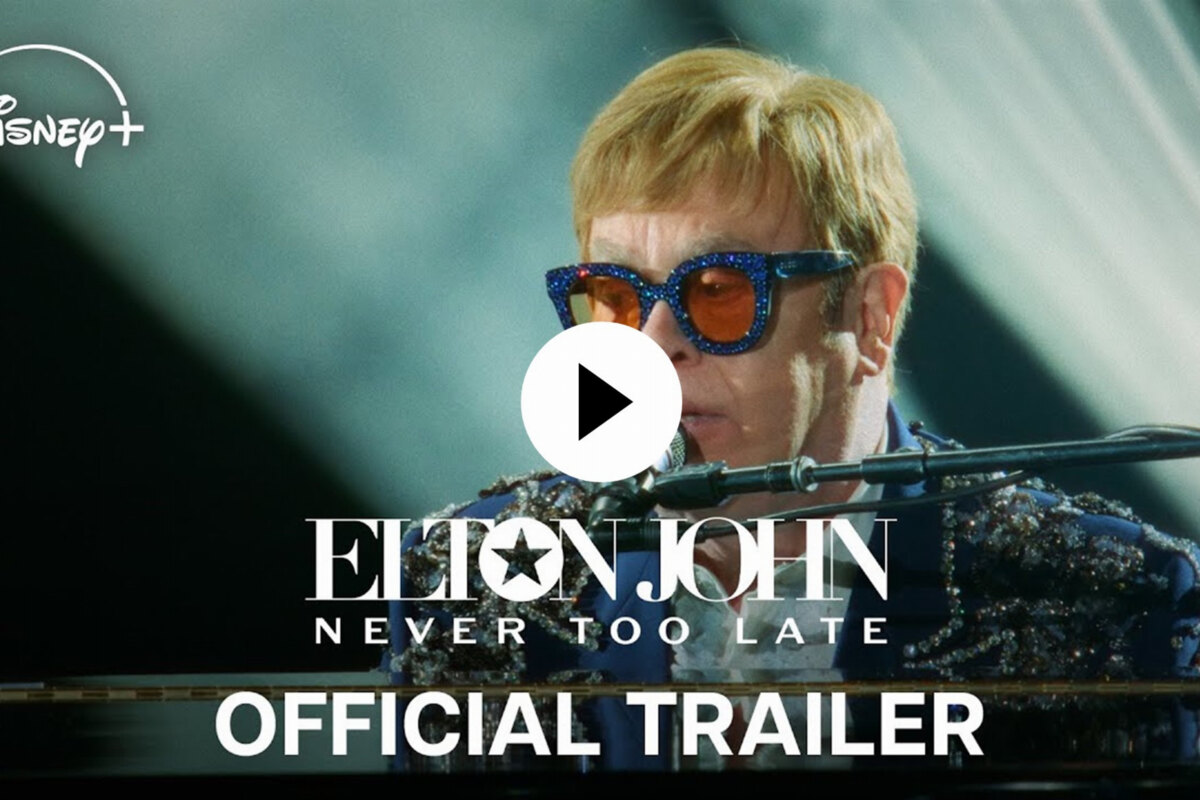 Ontdek de trailer van "Elton John: Never Too Late",  vanaf 13 december op Disney+