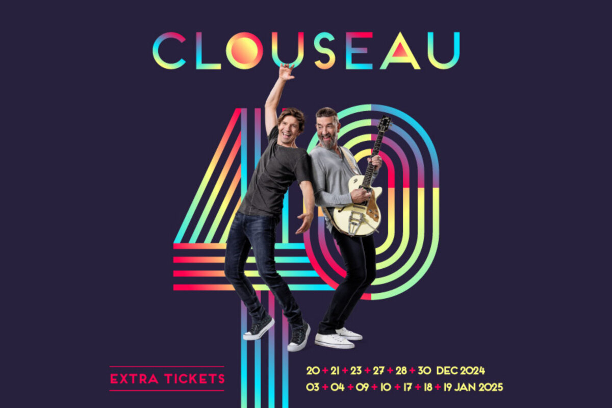 EXTRA TICKETS voor Clouseau40 in het Sportpaleis