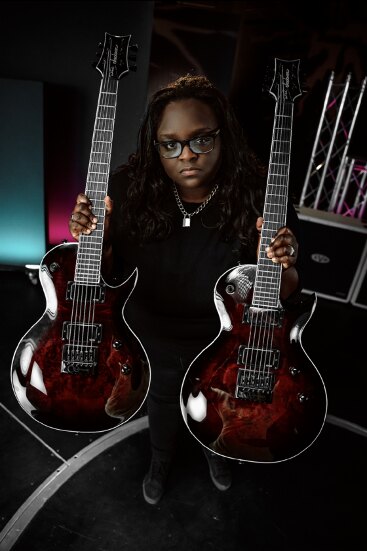 Diamond Rowe of Tetrarch becomes first female Jackson Guitars signature artist