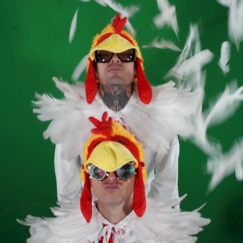"Chicken! (Don't Cross the Road)" -Ridiculous new video & single from The Microphone Doctors & Doctor Noize