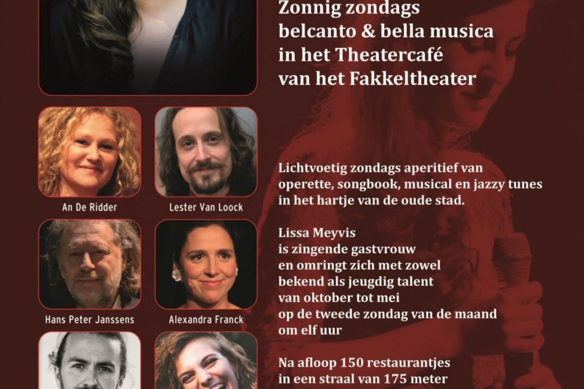 Fakkeltheater presenteert het zevende seizoen van Bellissama – Zonnige zondagvoormiddagen vol belcanto & bella musica