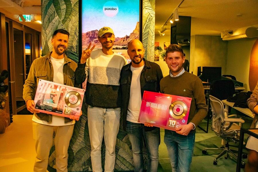 Tongerse dj en producer Thierry von der Warth gaat hard met een nieuwe werkplek, extra personeel en een award voor 1 miljard streams
