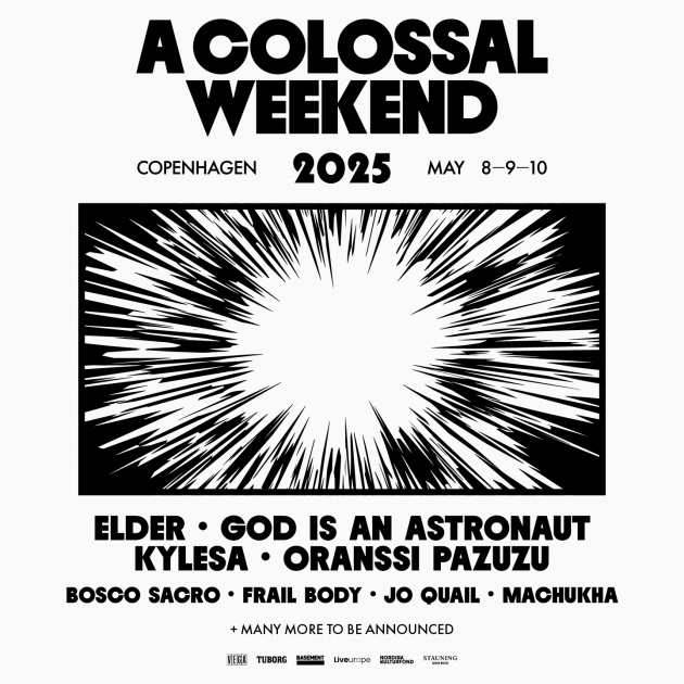 Kylesa, Oranssi Pazuzu, Machukba and Bosco Sacro  announced for A Colossal Weekend 2025