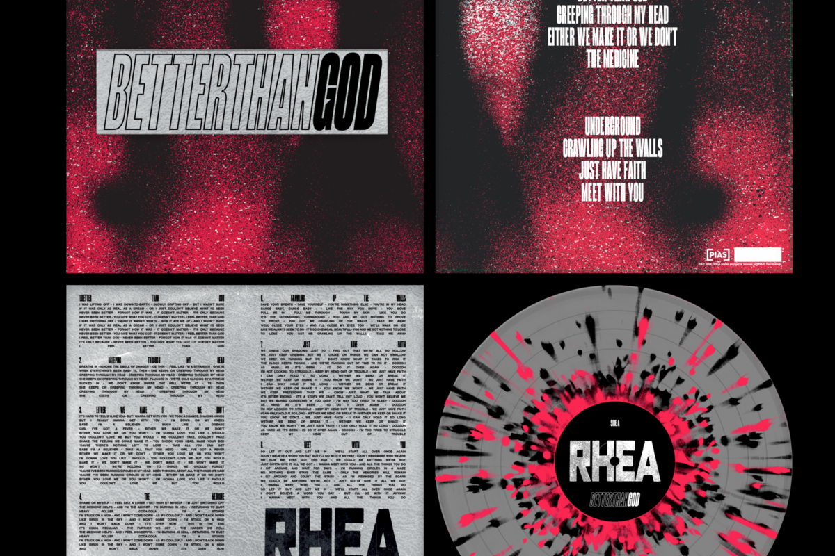 Rhea brengt tweede album 'Better Than God' uit!