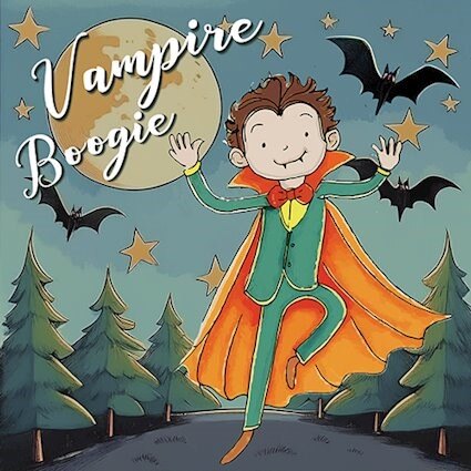 Jazzy Halloween single for kids -  "Vampire Boogie" - from award-winning Simon Stanley