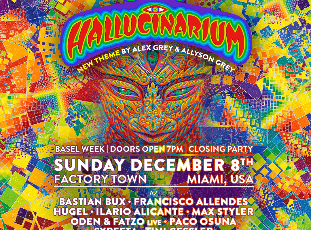 elrow Announces Lineup for 2024 Miami Edition of 'Hallucinarium' ft. Hugel, Illario Allicante, Paco Osuna, SYREETA