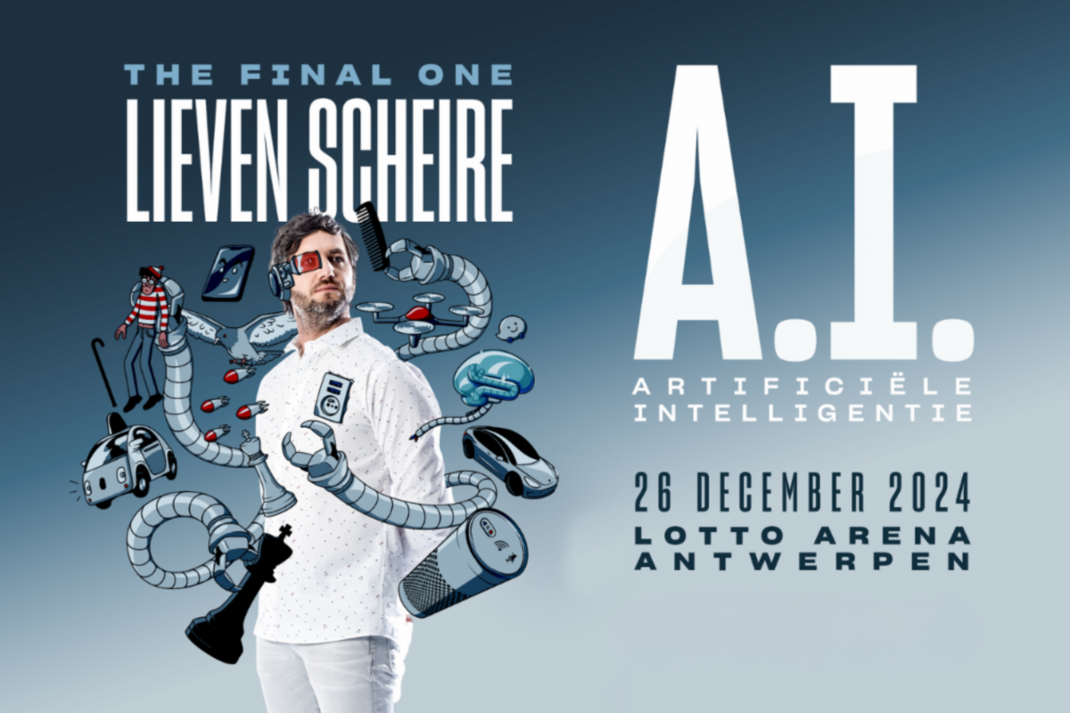 Lieven Scheire voegt nog één, extra grote show toe in Lotto Arena op 26 december 2024