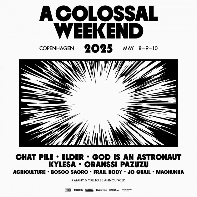 Chat Pile and Agriculture added to the line-up for A Colossal Weekend 2025