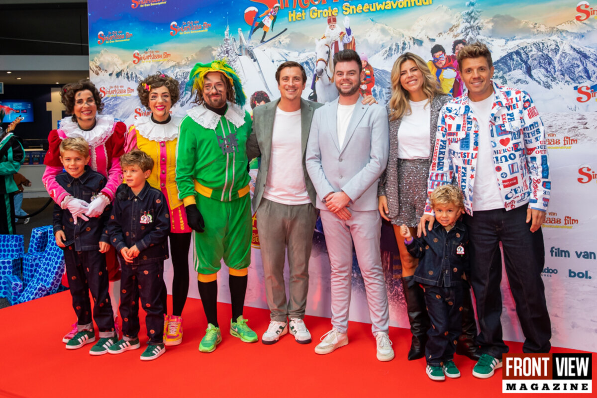 Niels Destadsbader en Jaap Reesema schitteren op de première van De Club van Sinterklaas en Het Grote Sneeuwavontuur