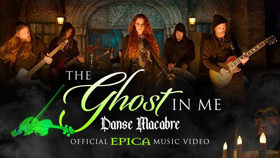 Symfonische metalband EPICA lanceert nieuwe video 'The Ghost In Me (Danse Macabre)' in samenwerking met de Efteling