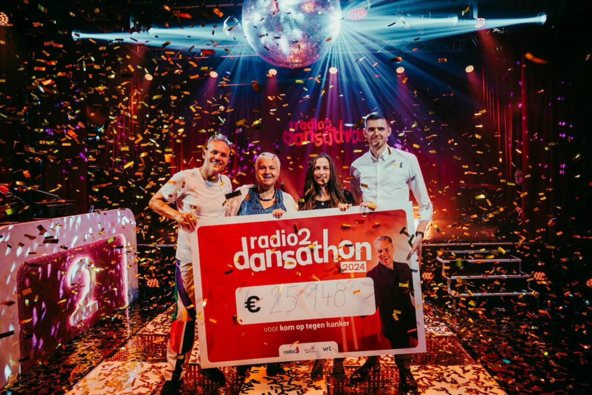 De vijf mooiste momenten uit de Radio2 Dansathon