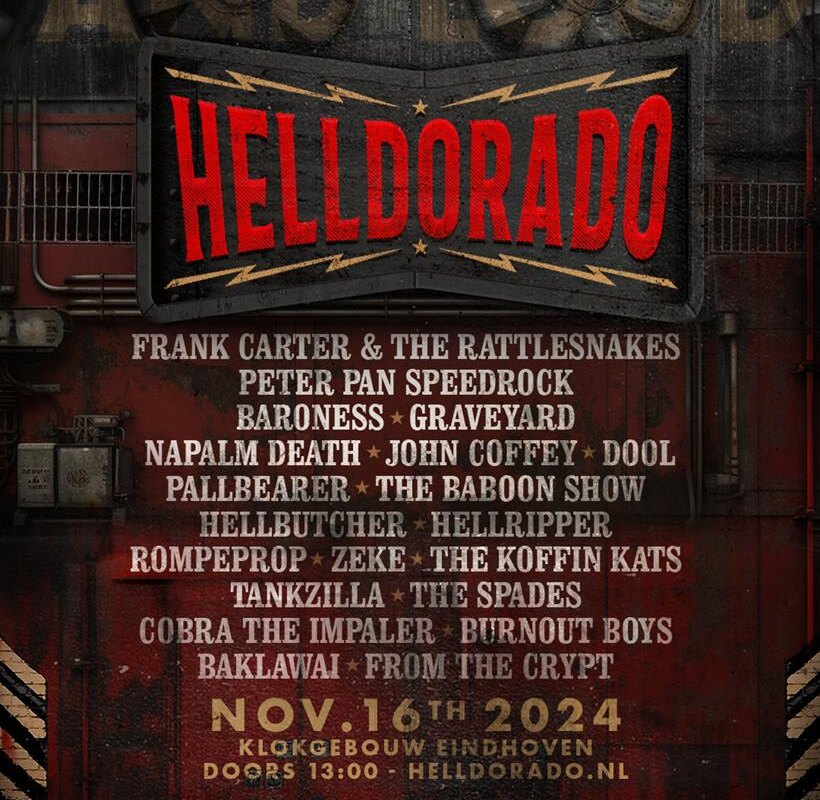 Definitieve line-up HELLDORADO bekend 