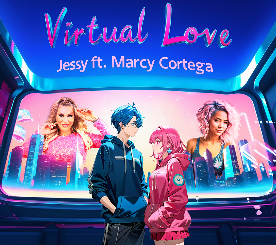 Virtuele zangeres Marcy Cortega brengt met Jessy (The Mackenzie) ‘Virtual Love’ uit