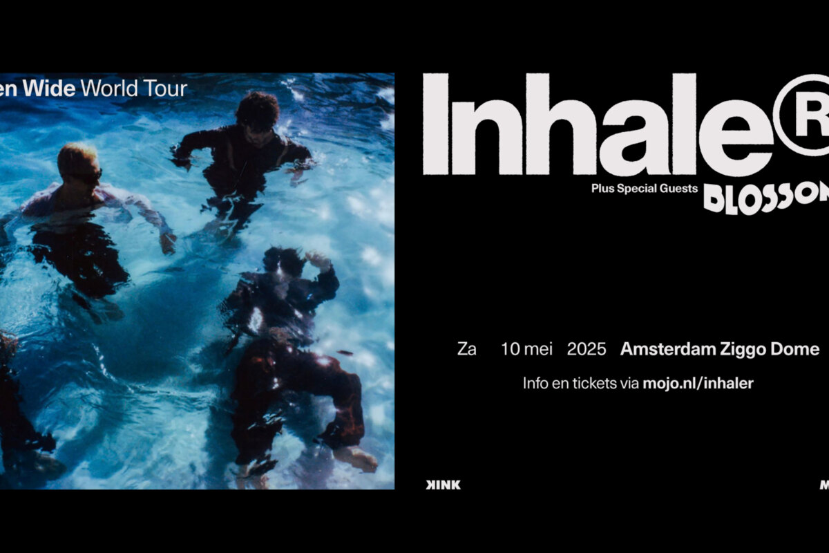 Inhaler naar Ziggo Dome tijdens de 'Open Wide World Tour' op zaterdag 10 mei