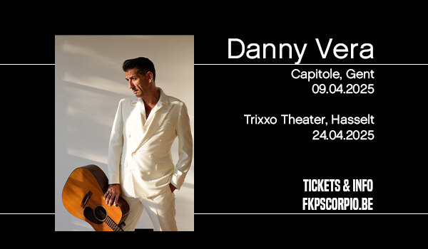 Danny Vera komt naar Capitole en Trixxo Theater