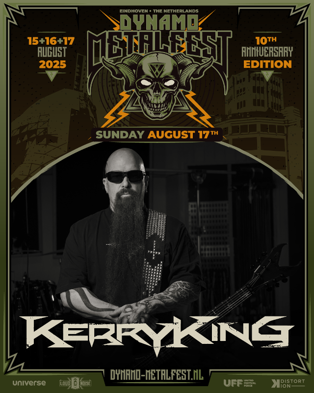 Kerry King komt naar Dynamo MetalFest