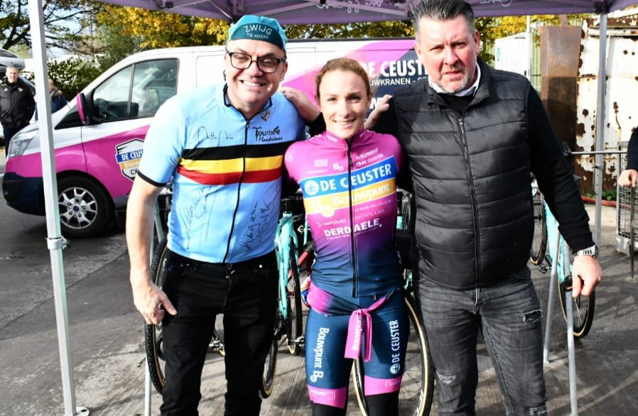 Steve Tielens en Nico Mattan onthaald als helden op ‘De Cyclocross’ in Niel