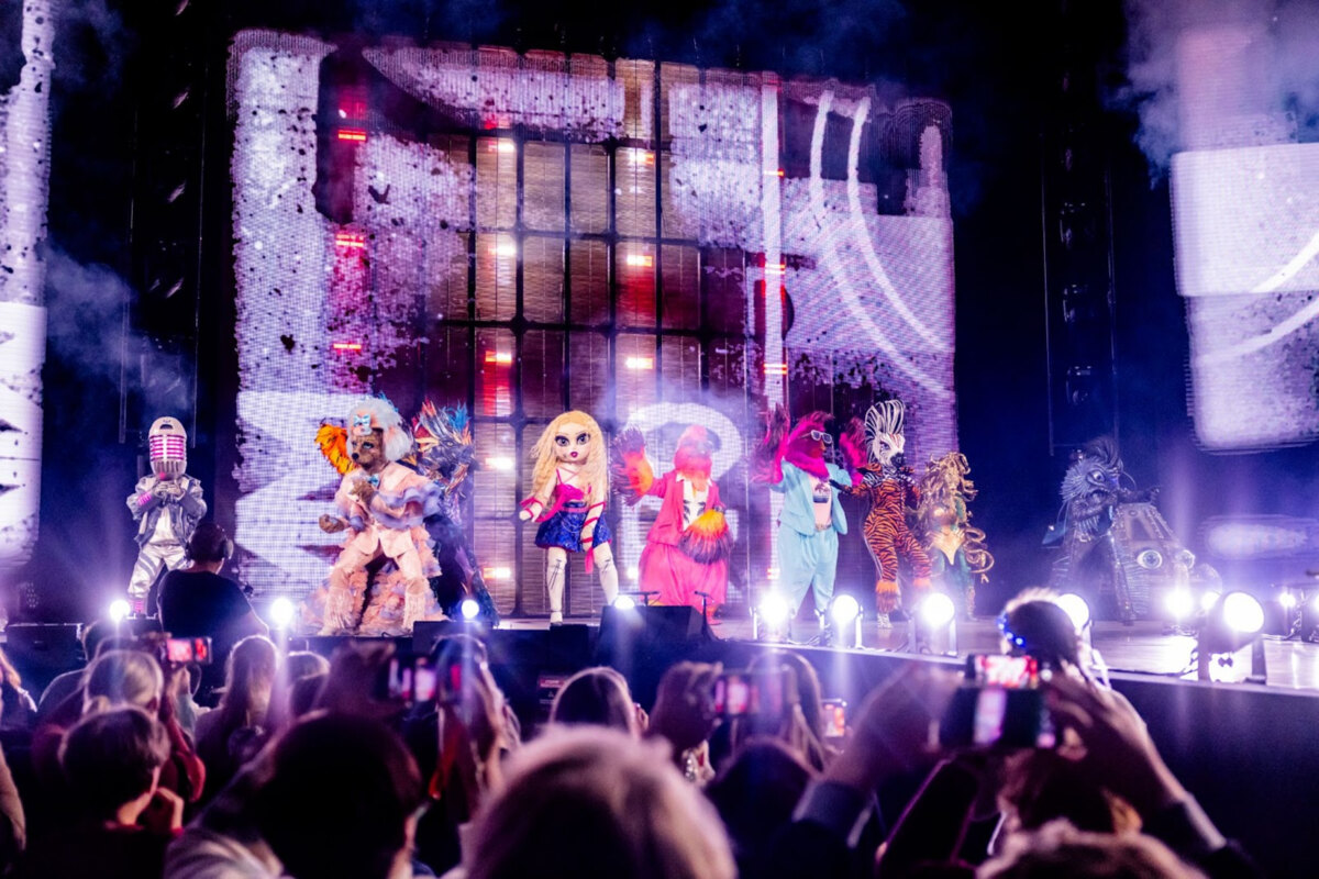 Twee mystery guests worden live ontmaskerd tijdens The Masked Singer in Concert in een uitzinnig Sportpaleis