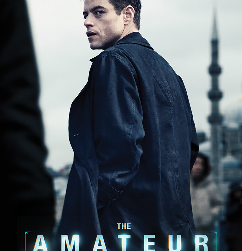 Ontdek de eerste trailer en poster voor "The Amateur"