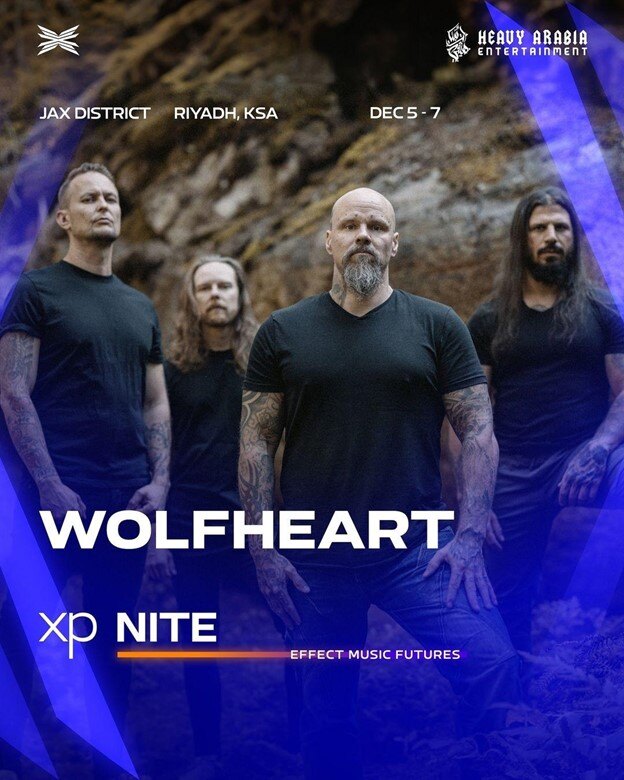 Wolfheart to Make History as the First European Metal Band to Perform in Saudi Arabia