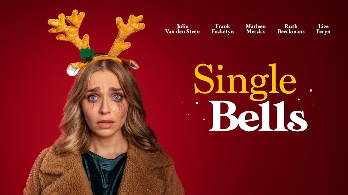 Julie Van den Steen maakt acteerdebuut in Single Bells, naast ervaren rotten Marleen Merckx, Frank Focketyn, Ruth Beeckmans en Lize Feryn