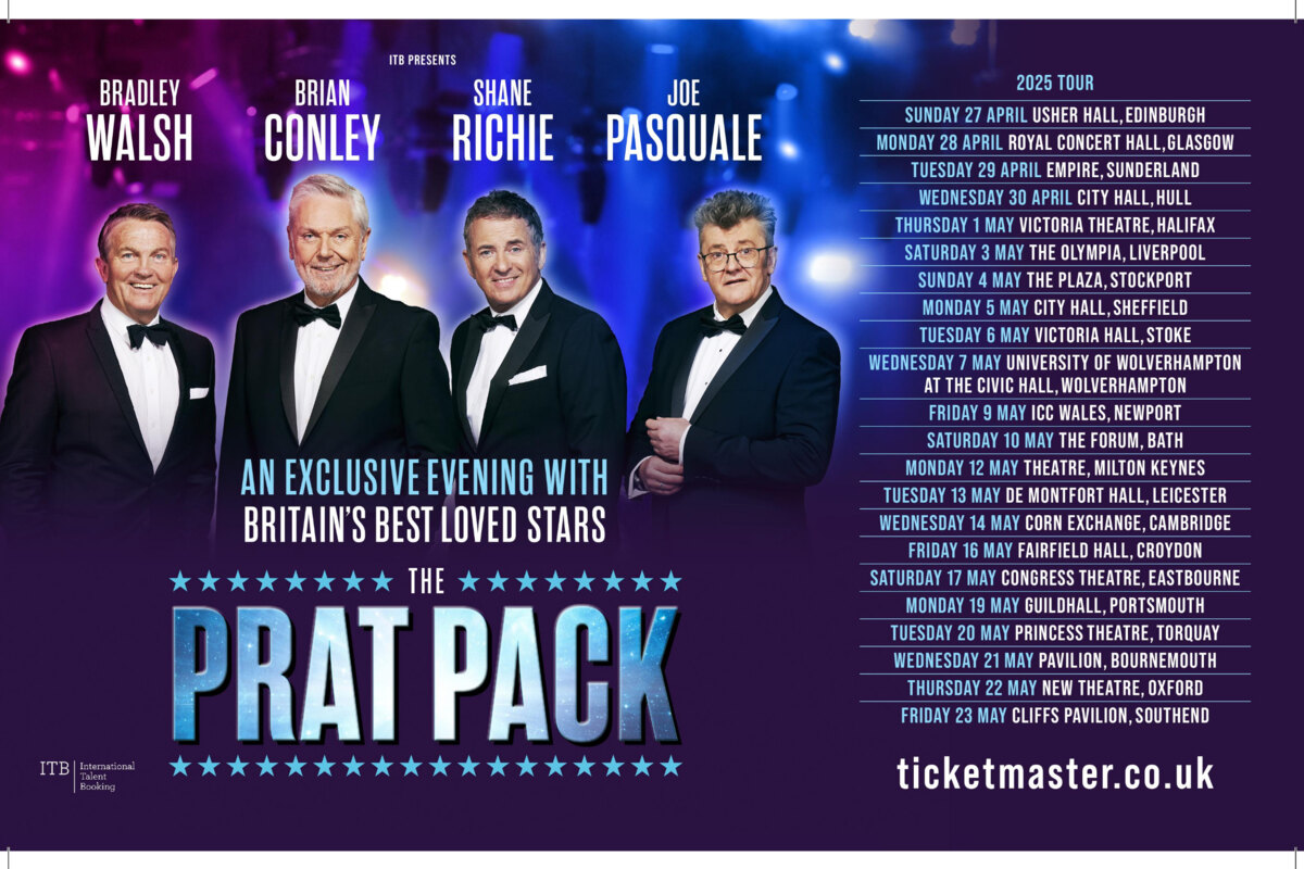 Bradley Walsh, Brian Conley, Shane Richie and Joe Pasquale announce national 'The Prat Pack' tour