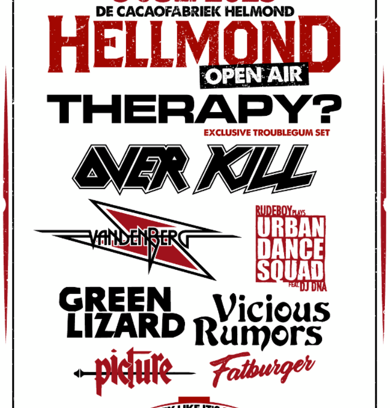 Affiche Hellmond Open Air compleet