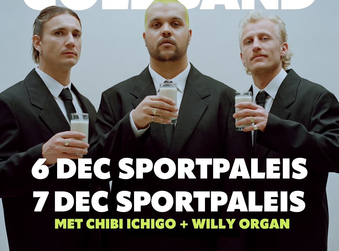 Goldband maakt Belgische support acts bekend voor Sportpaleis shows!