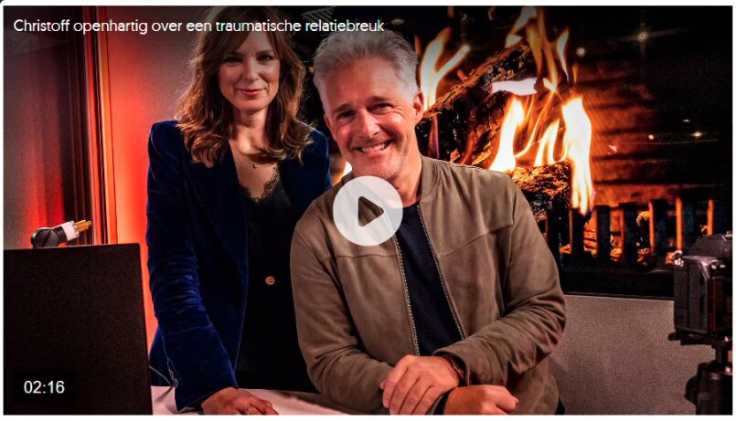 Zanger Christoff over een onverwerkte relatiebreuk in JOE Datenight: “Hij vertrok zonder uitleg”