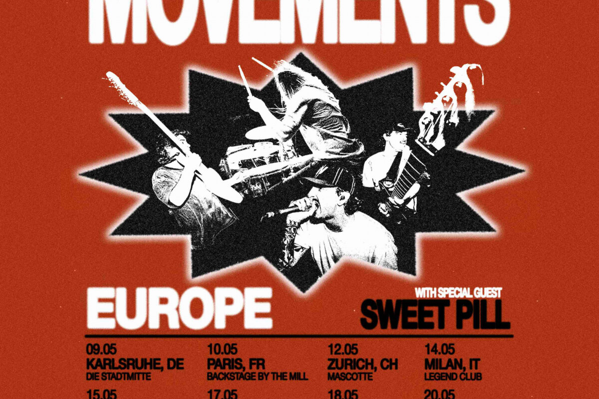 Movements Announce Additional EU Dates For Summer 2025 - Band Play This Years Slam Dunk Festival - Deluxe Version Of Album Ruckus! Out Now