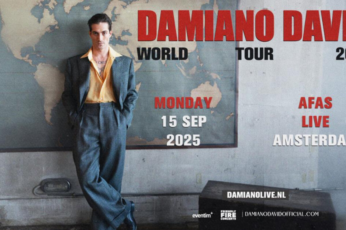 Måneskin-zanger Damiano David voor soloshow naar Amsterdam