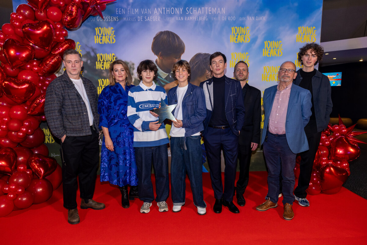 Het hartverwarmende Young Hearts ging in exclusieve première in Kinepolis Antwerpen