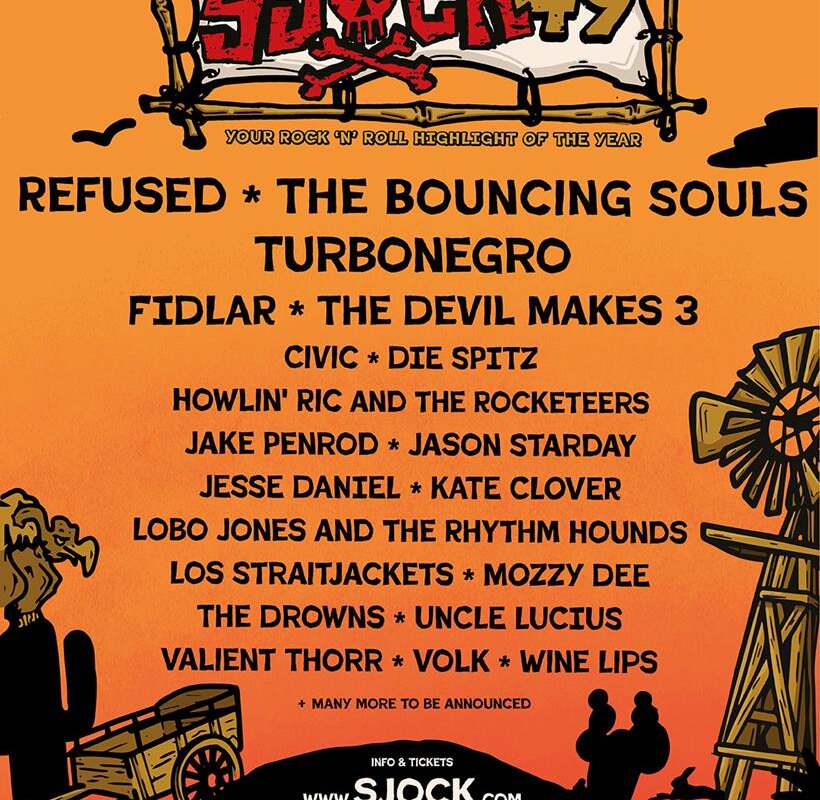 12 nieuwe namen voor Sjock o.a. Fidlar, Civic, Die Spitz, Howlin' Ric And The Rocketeers, Jake Penrod