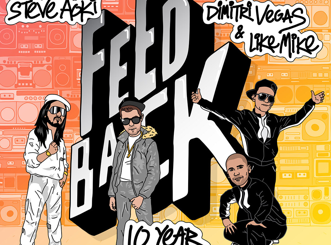 Steve Aoki, Autoerotique and Dimiti Vegas & Like Mike celebrate the 10 Year Anniversary of “Feedback”