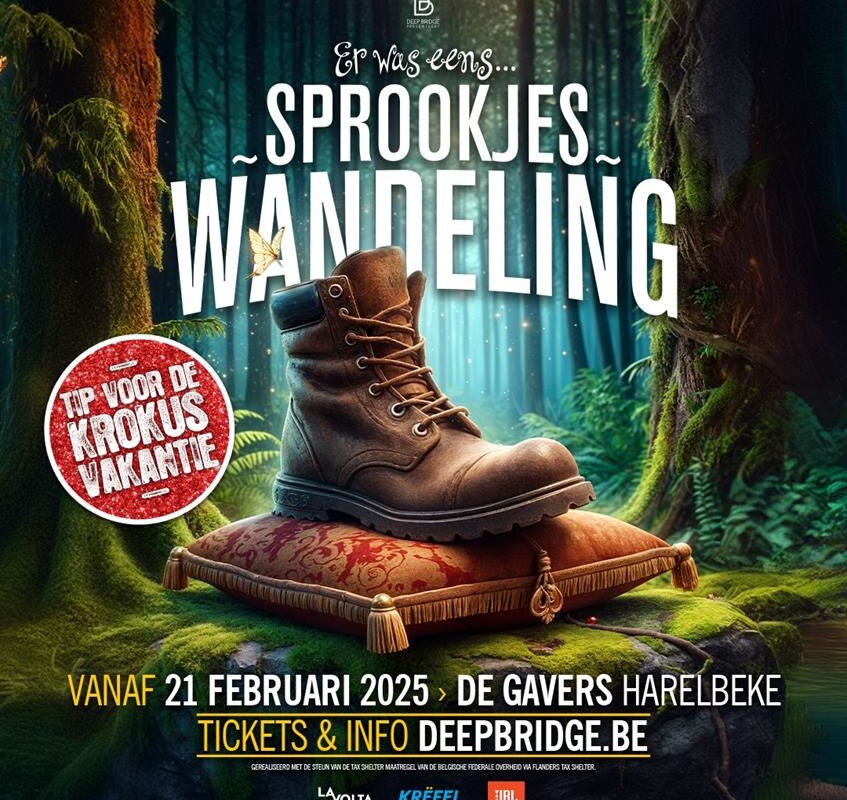 De Gavers wordt groot sprookjesbos voor succesvolle 'Sprookjeswandeling'