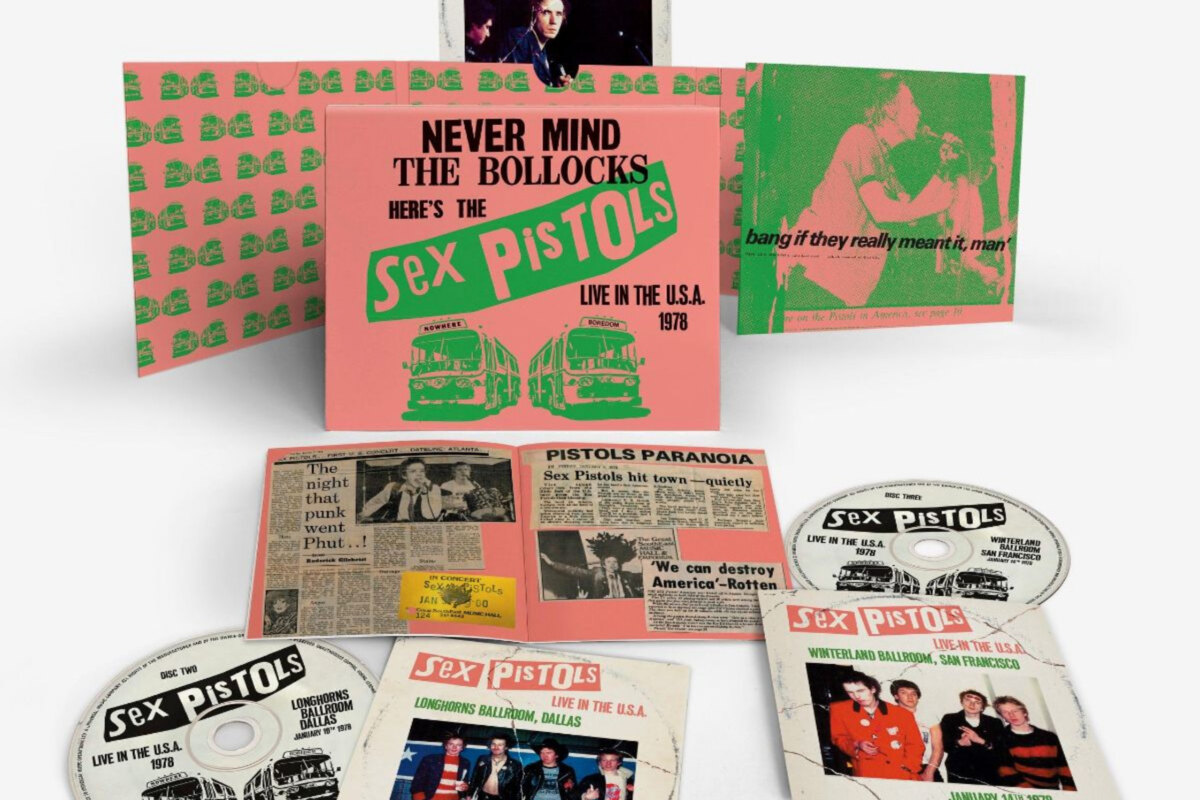 Sex Pistols To Release Three New Albums 'Live In The USA 1978'