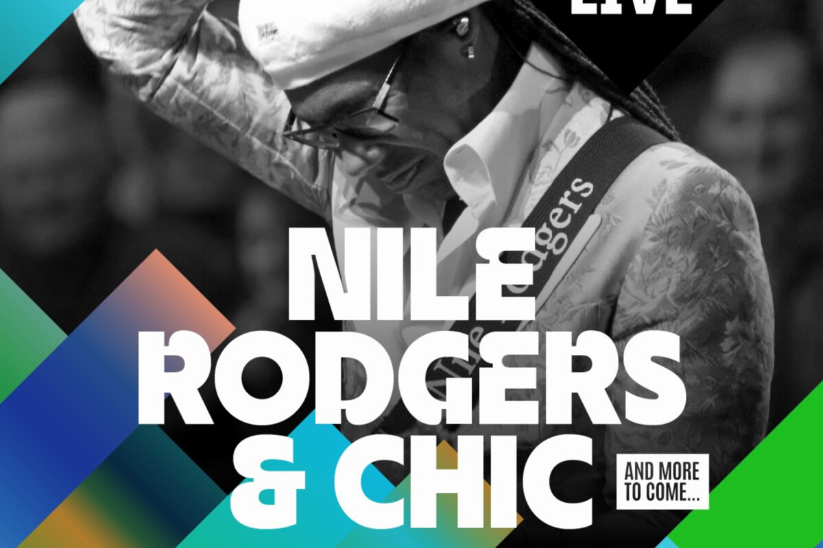 Nile Rodgers & CHIC eerste naam Spoorpark LIVE Festival