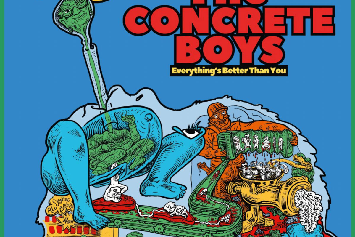 The Concrete Boys: cheeky garage punk new album to experience!