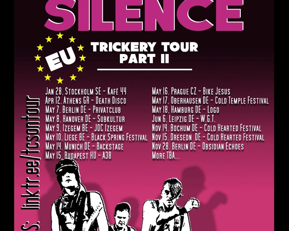 Then Comes Silence. 'Boxed' - Swedish post-punk/goth act announce EP release and further European tour dates + new video available now 