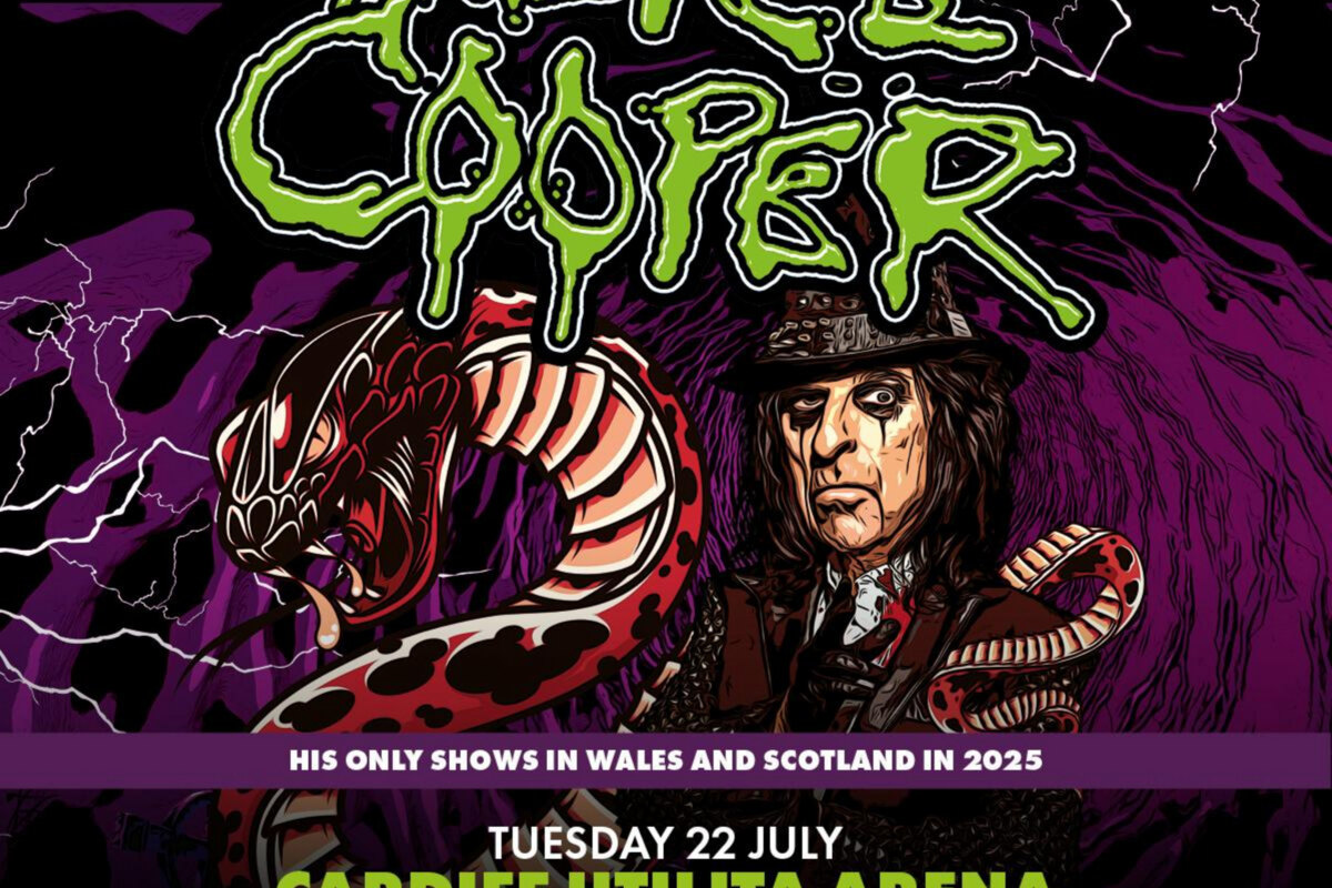 Alice Cooper announces only Wales and Scotland Shows for 2025